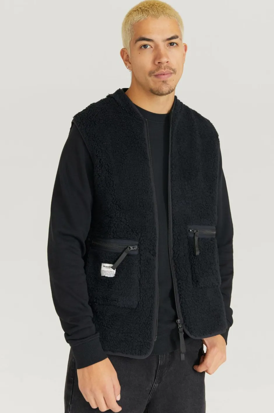 Sale Vest Fleece Vest Overtøj|Overtøj