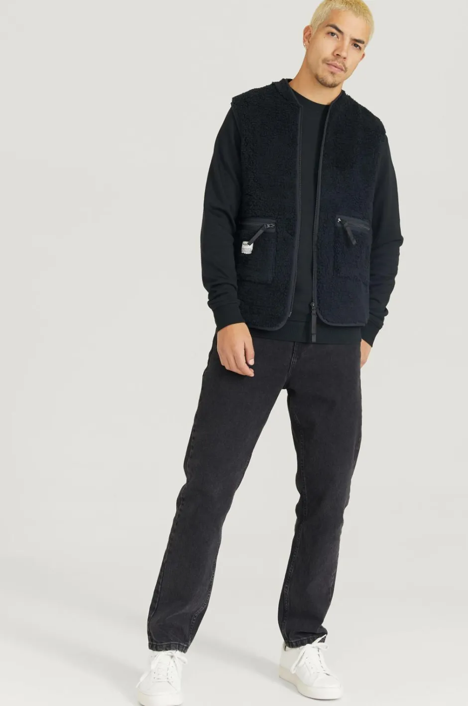 Sale Vest Fleece Vest Overtøj|Overtøj