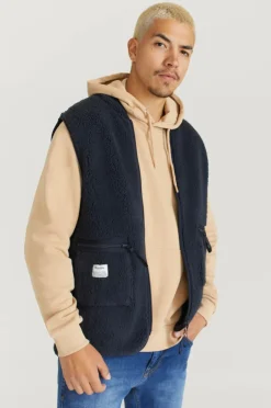 Clearance Vest Fleece Vest Overtøj|Overtøj