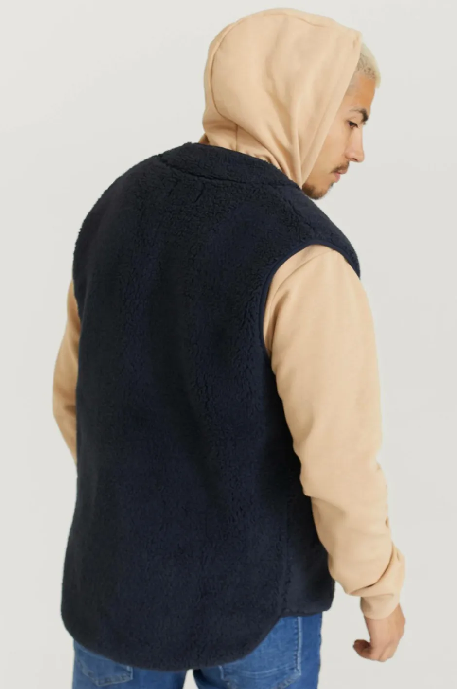 Clearance Vest Fleece Vest Overtøj|Overtøj