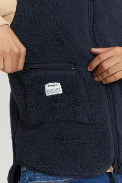 Clearance Vest Fleece Vest Overtøj|Overtøj