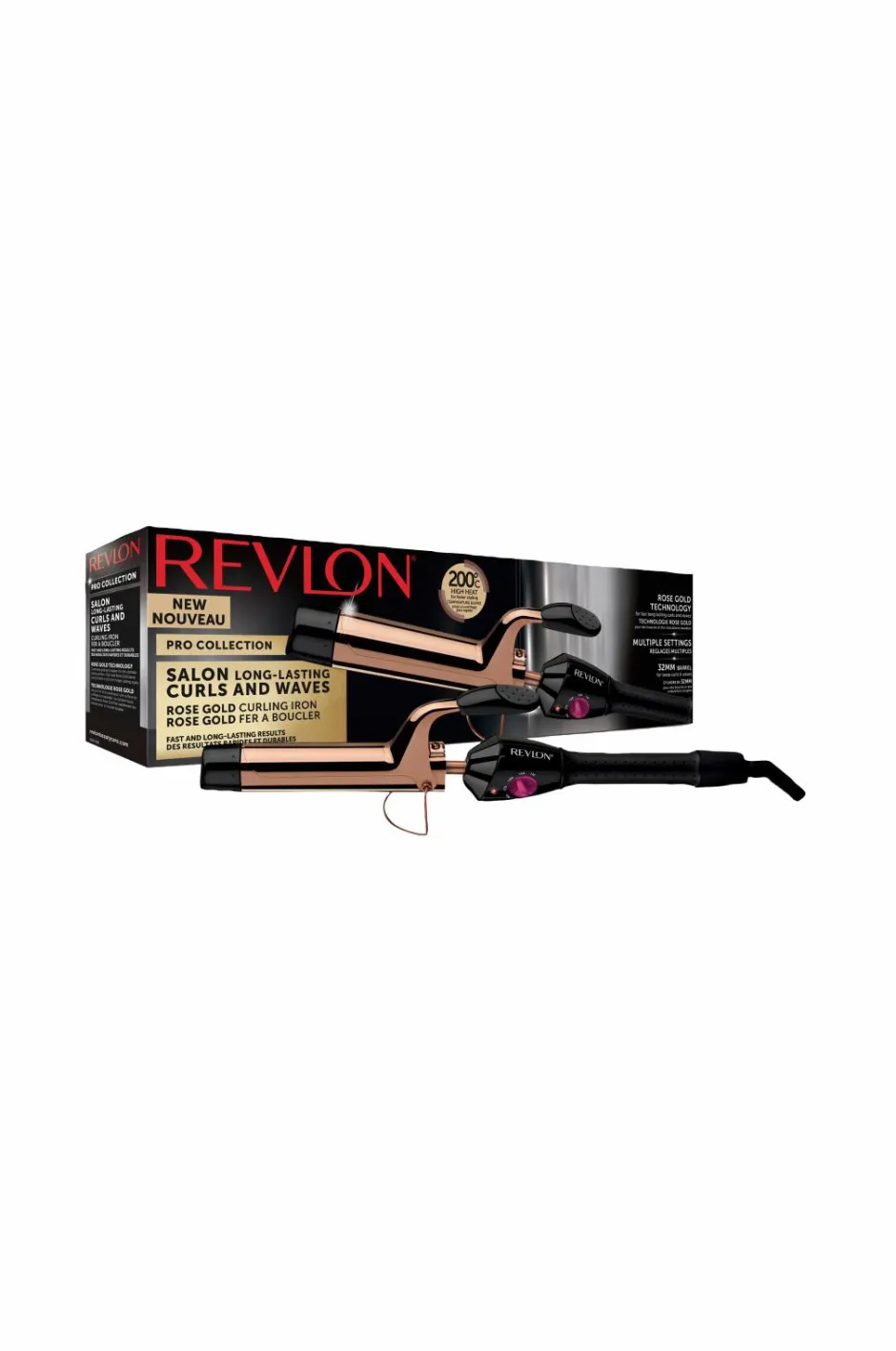 Revlon Krøllejern Long-Last Curl & Wave PRO RVIR1159^ Varmeredskaber