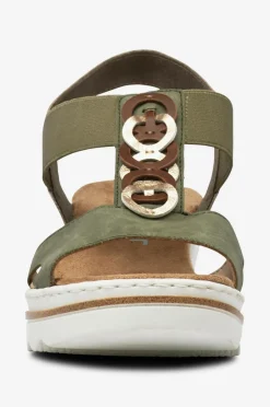 Outlet Sandaler med hæl 67498-52 Dame Højhælede Sko