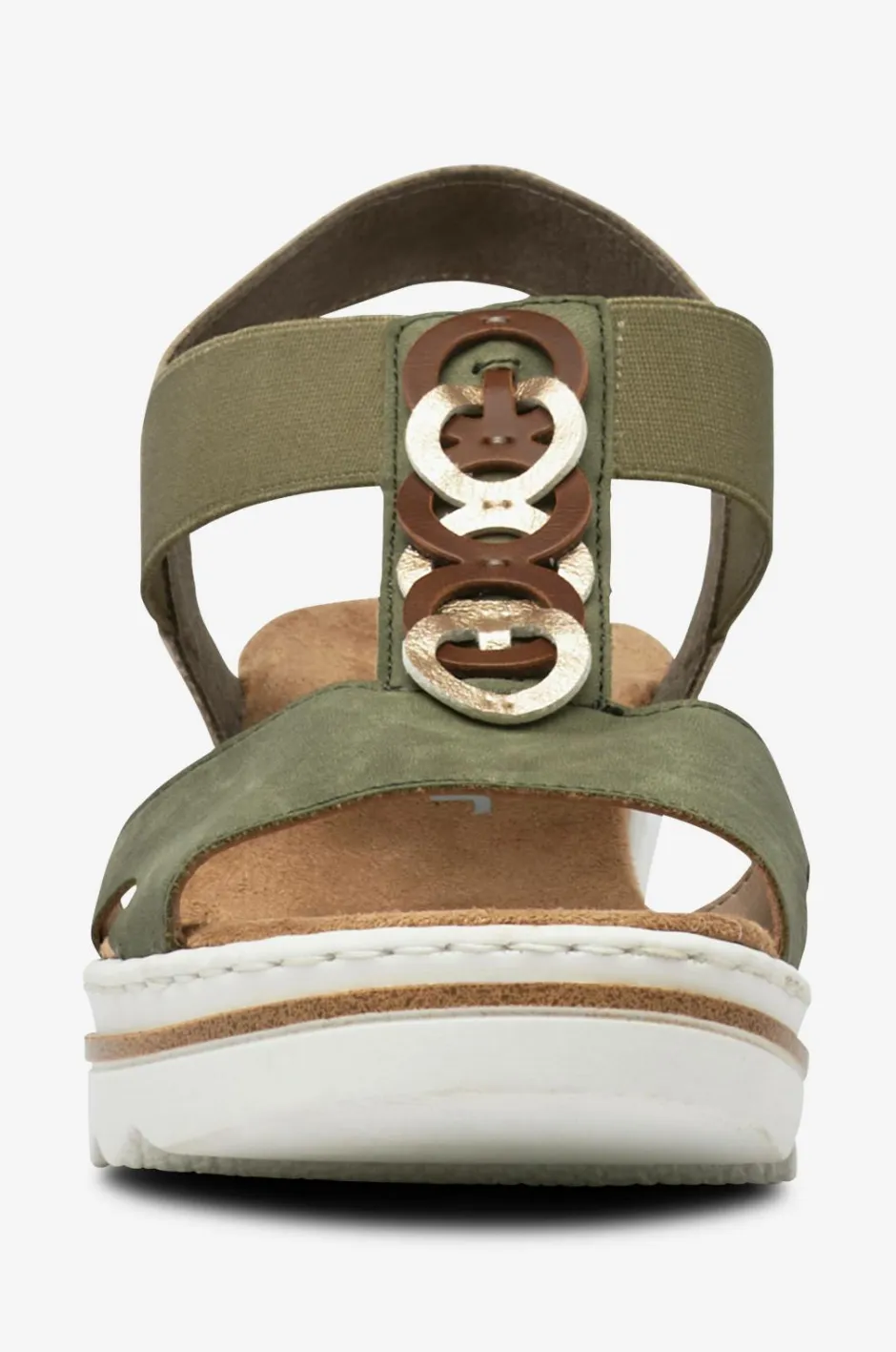Outlet Sandaler med hæl 67498-52 Dame Højhælede Sko