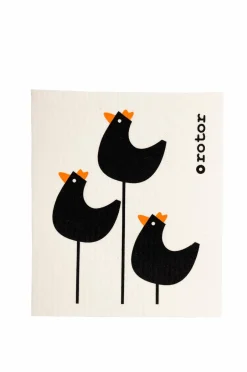 New Karklud Roosters 6-pak Opvask & Rengøring