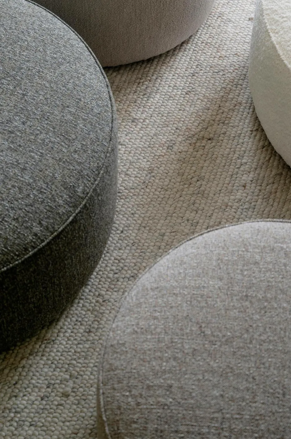 Rowico Home Joplin Puf Ø70^ Puffer & Fodskamler