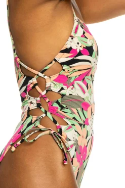 Outlet Badedragt PT Beach Classics Lace Up Dame Badetøj|Badetøj