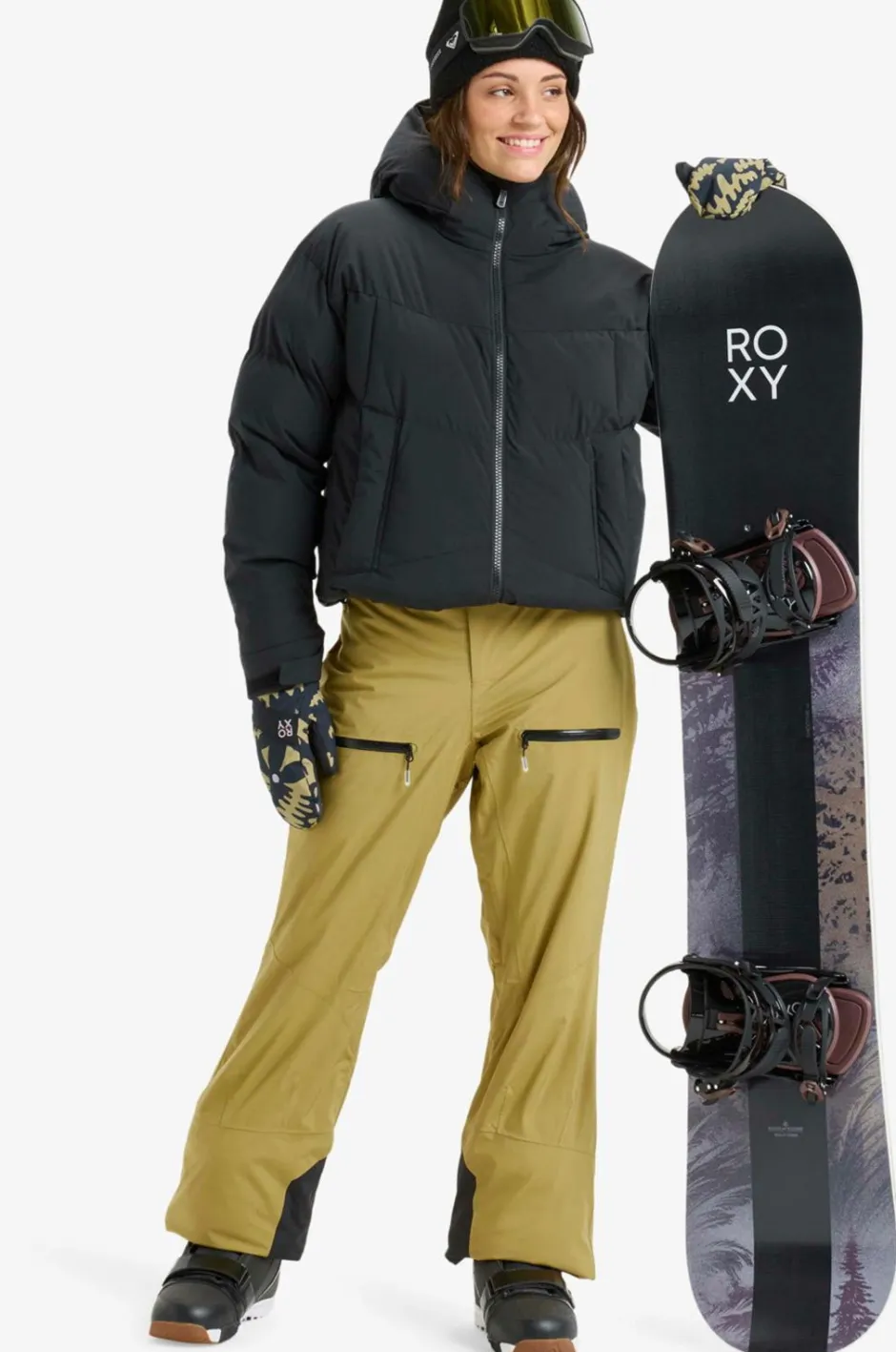 Roxy Skijakke Alofted Puffy JK^Dame Overtøj|Overtøj