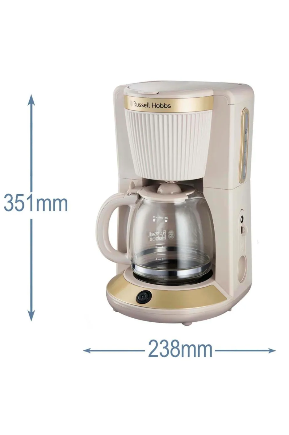 Russell Hobbs Kaffemaskine 1,25 l^ Kaffe- & Espressomaskiner