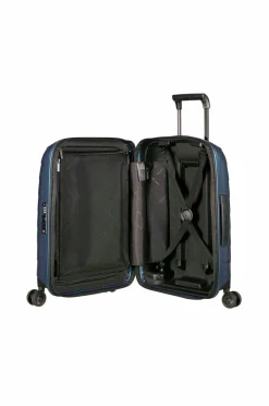 Clearance Kabinekuffert Attrix Spinner 55 Exp Steel Blue Dame Kufferter|Kufferter