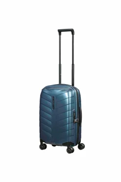 Clearance Kabinekuffert Attrix Spinner 55 Exp Steel Blue Dame Kufferter|Kufferter