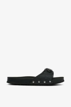 Sale Sandaler SL Pescura Flat Cork Canvas Dame Sandaler & Sandaler Med Hæl