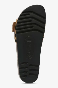 Scholl Iconic Sandaler SL Kathleen Leather Leopard^Dame Sandaler & Sandaler Med Hæl
