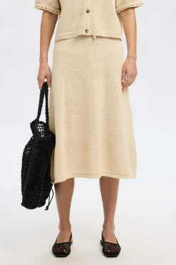 Selected FEMME Nederdel slfAlma MW Knit Skirt^Dame Nederdele
