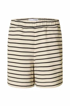 Online Shorts slfElise HW Striped Shorts Dame Shorts