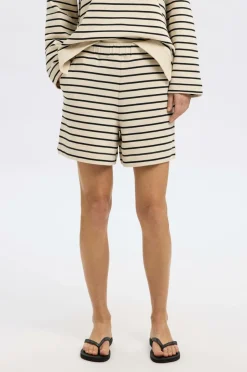 Online Shorts slfElise HW Striped Shorts Dame Shorts