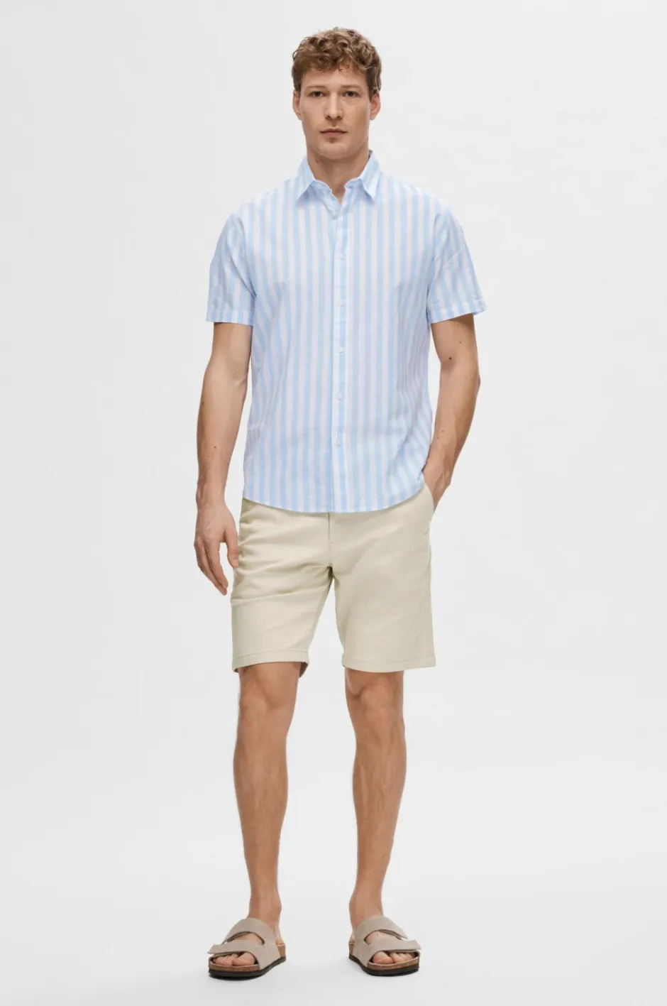 Selected HOMME Chinoshorts slhSlim-Miles Flex Shorts^ Shorts