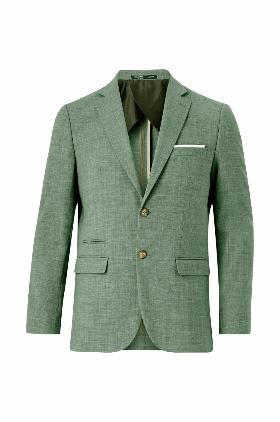 Clearance Habitjakke slhSlim-Oasis Linen Blz B Noos Blazere & Jakkesæt