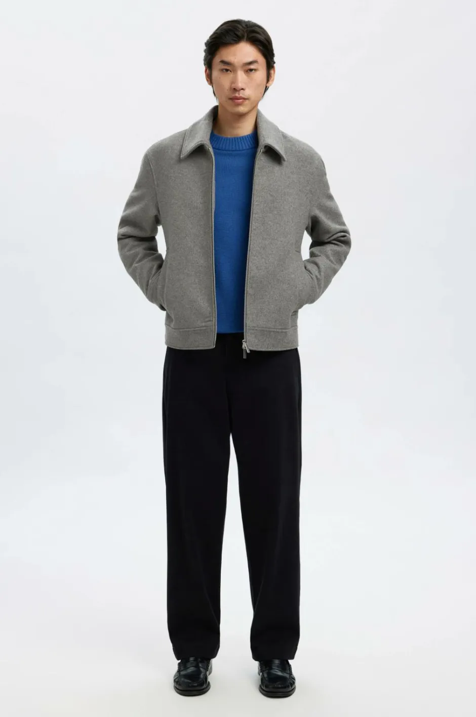 Selected HOMME Jakke slhPhilip Wool Blend^ Jakker & Frakker