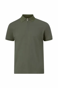 Selected HOMME Poloshirt slhFave Zip SS Polo^ Poloshirts