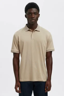 Selected HOMME Poloshirt slhFave Button SS Polo^ Poloshirts