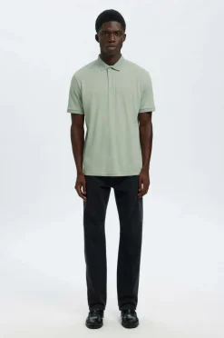 Selected HOMME Poloshirt slhFave Button SS Polo^ Poloshirts
