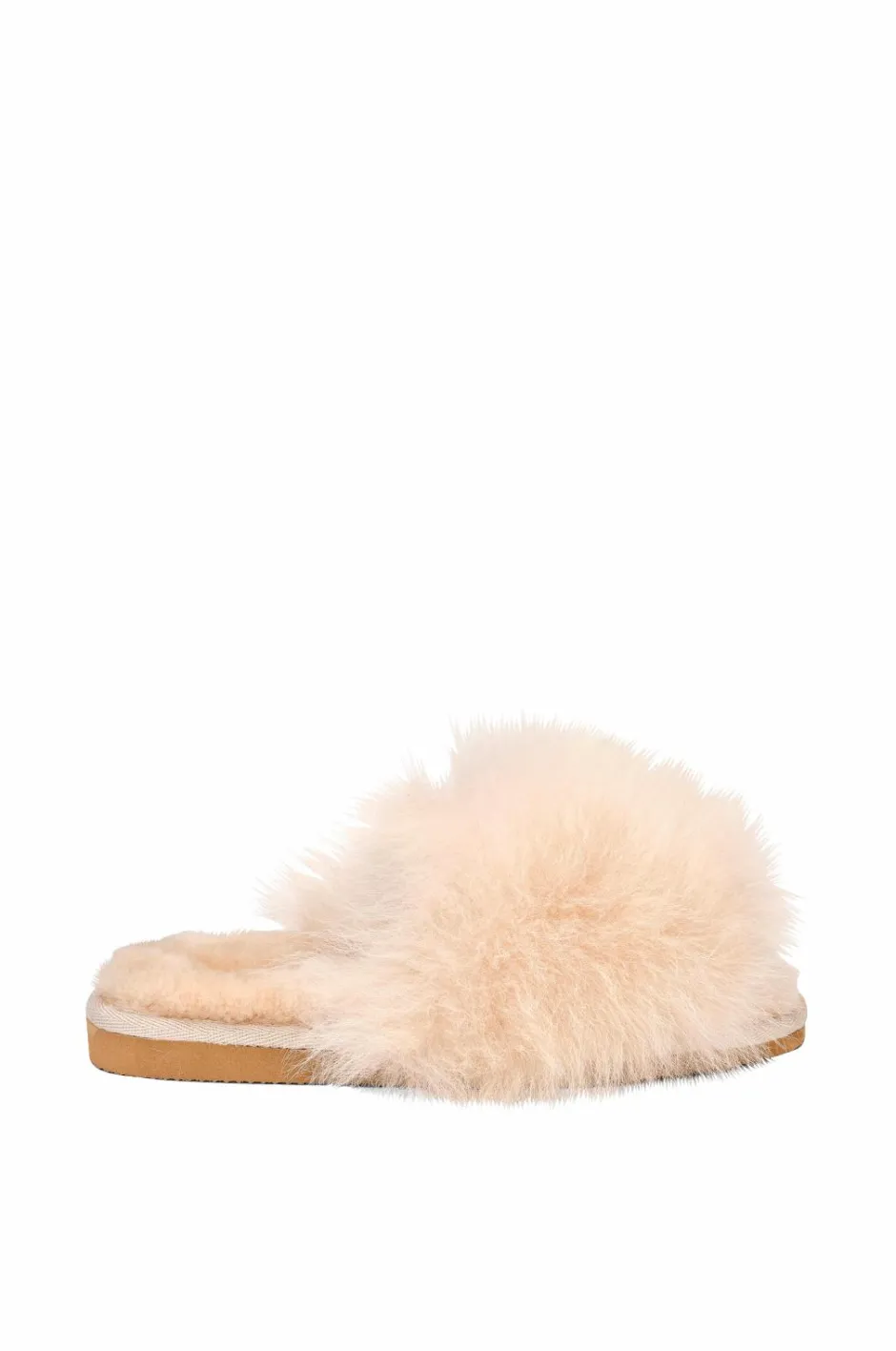 Shepherd Hjemmesko Tessan slip-on i fåreskind^Dame Hjemmesko
