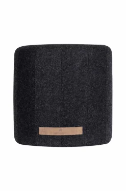 Online Zoe rund puf med patchwork Puffer & Fodskamler