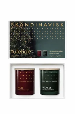 Hot Gavesæt YULETIDE Scented Candles Dufte|Gaveæsker