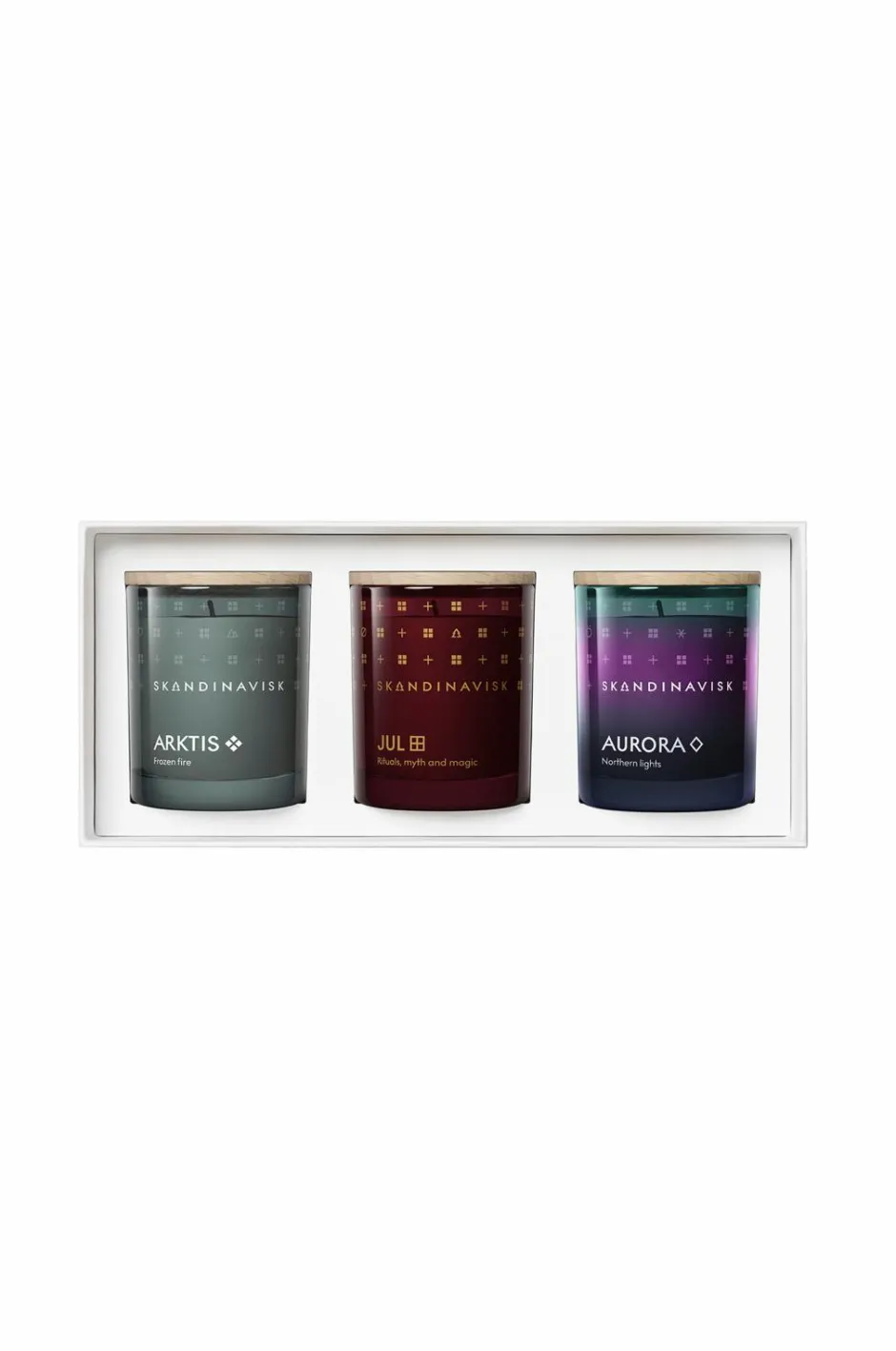 Discount Giftbox Winter Solstice Seasonal Candle Giftset 65G X 3 Dufte