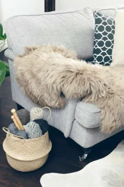 Skinnwille Fåreskind Gently^ Skind & Skindtæpper