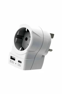 SKROSS Rejseadapter USB-A/USB-C 20W^ Mobiltelefoner, Tablets & Tilbehør