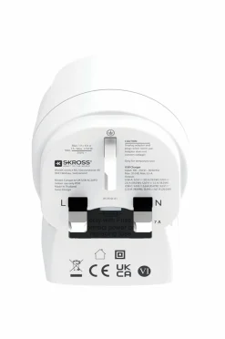SKROSS Rejseadapter USB-A/USB-C 20W^ Mobiltelefoner, Tablets & Tilbehør