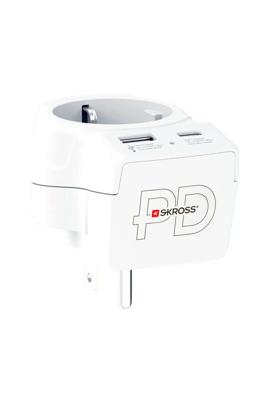 Clearance Rejseadapter USB-A/USB-C 20W Mobiltelefoner, Tablets & Tilbehør