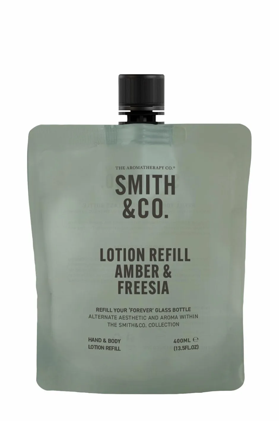 Smith & Co. Amber & Freesia Refill Hand & Body Lotion 400 ml^ Kropspleje|Kropspleje