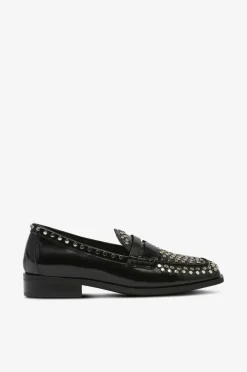 New Loafers Shoe Rivet Dame Loafers