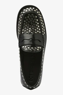 New Loafers Shoe Rivet Dame Loafers