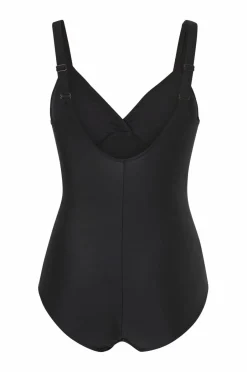 Best Badedragt Solid Cross Knot Swimsuit Dame Badedragter|Badetøj