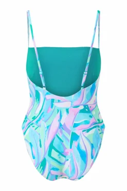 Speedo Badedragt Womens Printed Adjustable Thinstrap 1 Pc.^Dame Badedragter|Badetøj