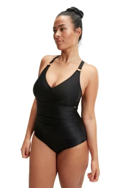 Outlet Badedragt Womens Shaping V Neck 1 Piece Dame Badetøj|Badetøj
