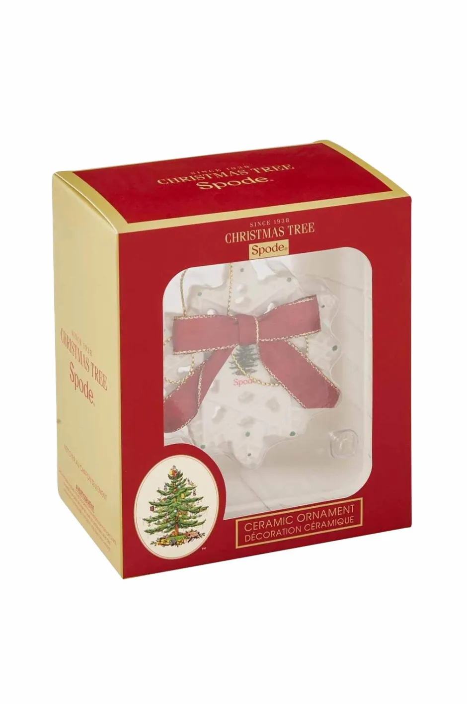Spode Juldekoration Snöflinga Christmas Tree 7.5 cm^ Julepynt