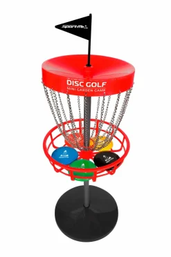 Sportme Discgolf-sæt med kurv^Børn Børnebøger|Autot & Muut Ajoneuvot