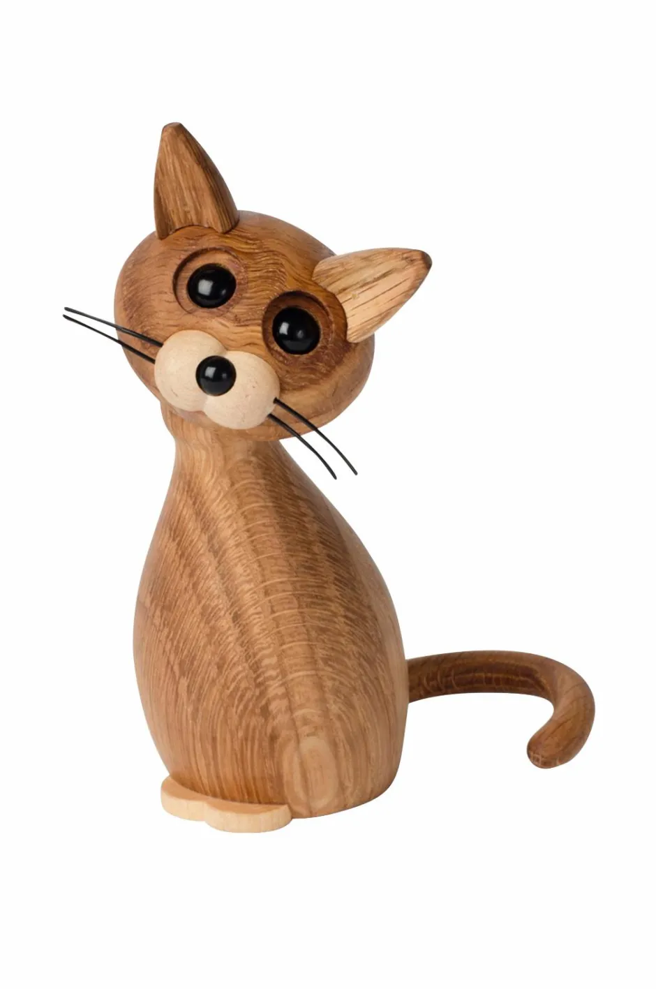 Clearance Trædekoration Kat Lucky The Cat 15,9 cm Pynteting