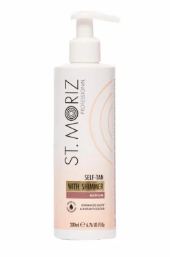 St. Moriz Pro Self-Tan Shimmer Lotion Medium 200 Ml^ Kropspleje|Kropspleje