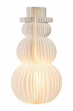 Star Trading Dekoration Snowman 50cm^ Julebelysning