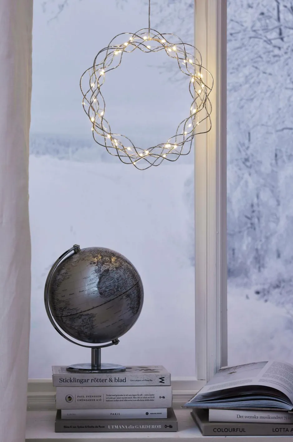 Star Trading Krøllet 30cm^ Julebelysning