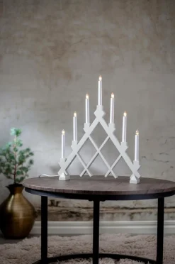 Sale Lysestage Rut Julebelysning