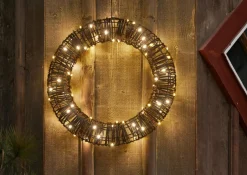 Outdoordecoration Vicke krans Udendørsbelysning|Julebelysning