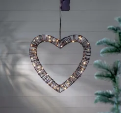 Star Trading Outdoordecoration Vicke Heart^ Udendørsbelysning|Julebelysning