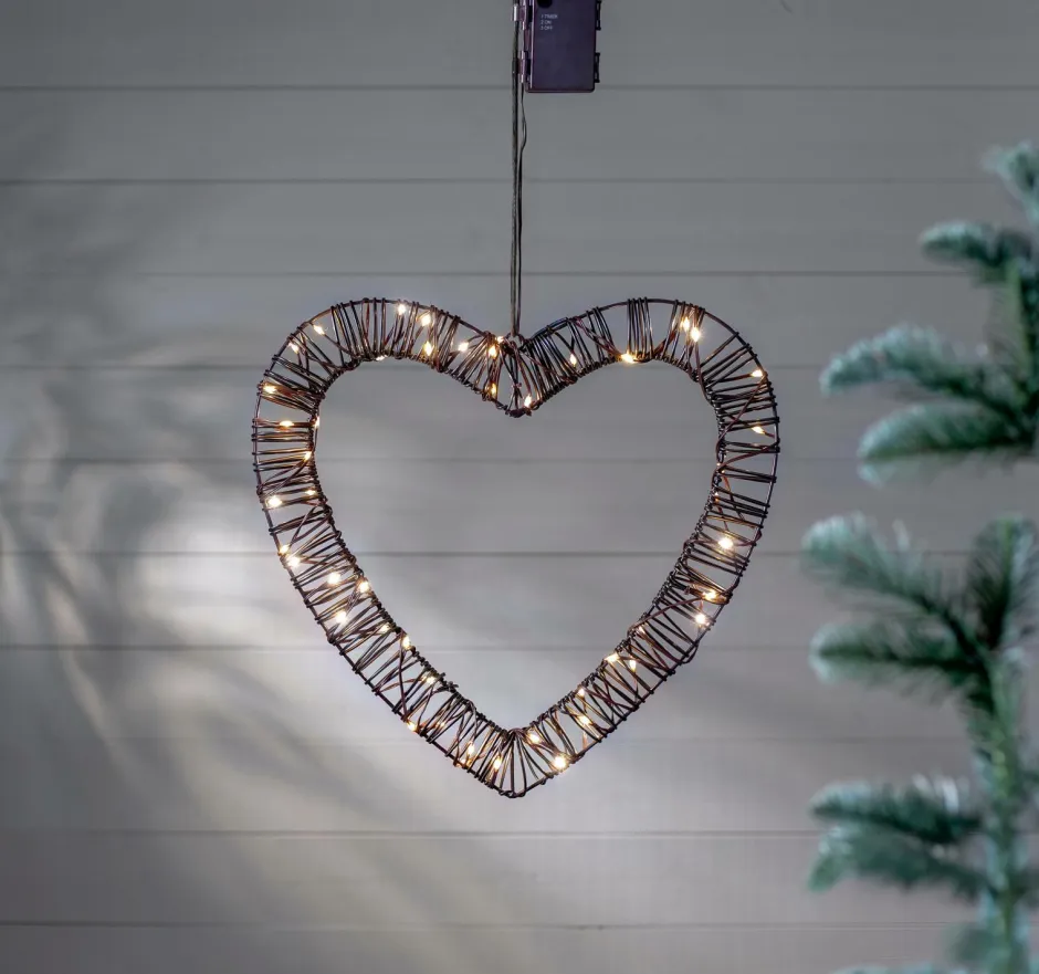 Star Trading Outdoordecoration Vicke Heart^ Udendørsbelysning|Julebelysning